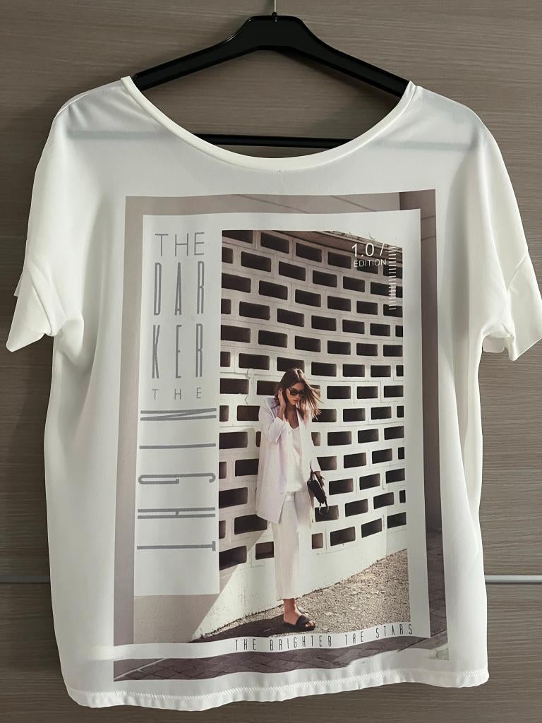 tshirt small (nieuw), Ophalen of Verzenden, Nieuw, Maat 36 (S), Wit