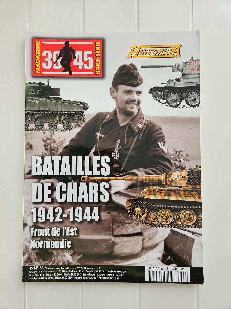Batailles de chars : 1942-1944 : Front de l'Est et Normandie, Livres, Enlèvement ou Envoi, Deuxième Guerre mondiale, COLLECTIF
