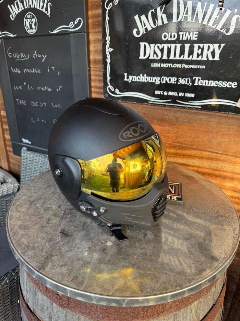 Roof helm roadster maat L, Ophalen of Verzenden, Zo goed als nieuw
