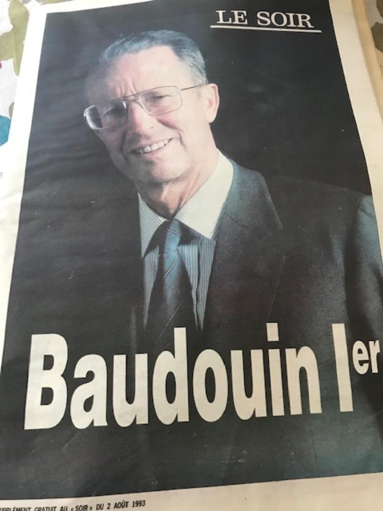 DECES ROI BAUDOUIN JOURNAUX 1993, Enlèvement ou Envoi, 1980 à nos jours, Journal ou Magazine