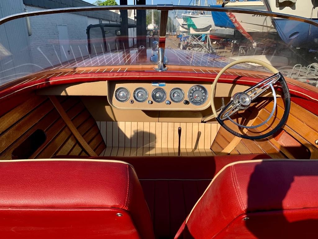 CHRIS CRAFT BOIS 18" continental, Watersport en Boten, Ophalen, Gebruikt, Binnenboordmotor, Benzine