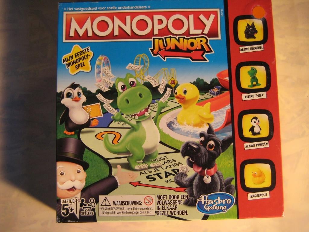 Bordspel Monopoly Junior - Hasbro gaming, Hobby en Vrije tijd, Een of twee spelers, Ophalen of Verzenden, HASBRO