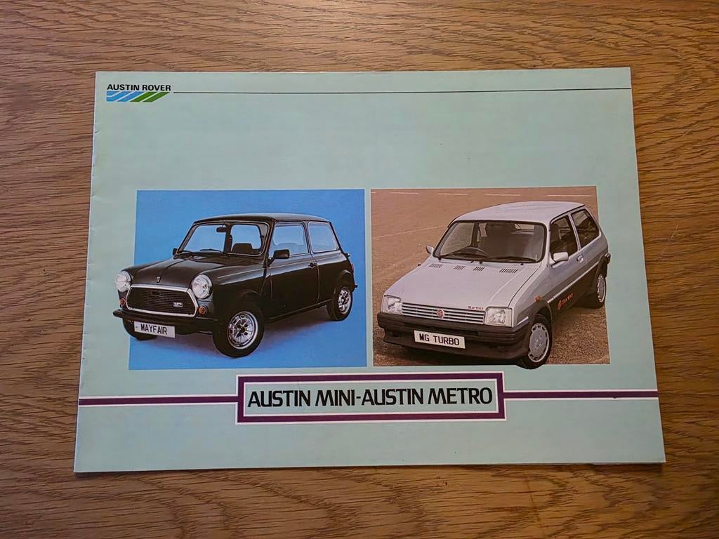 Austin Mini - Brochure sur le métro d'Austin, Envoi
