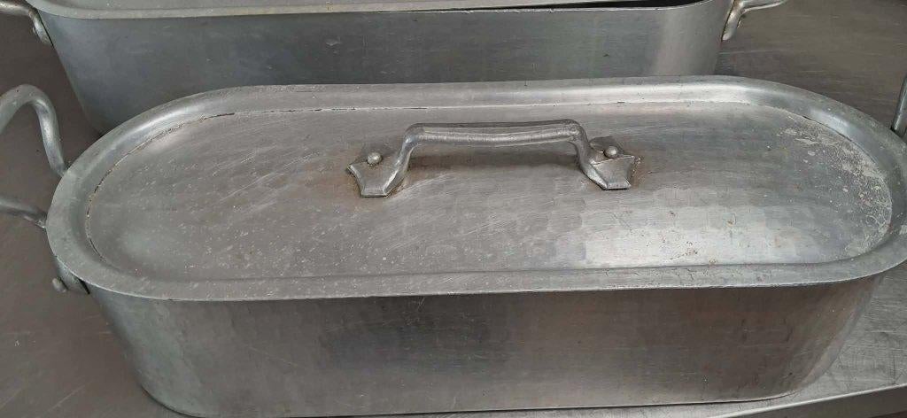 saumonière, Enlèvement, Utilisé, Aluminium, Casserole, Bidon ou Boîte