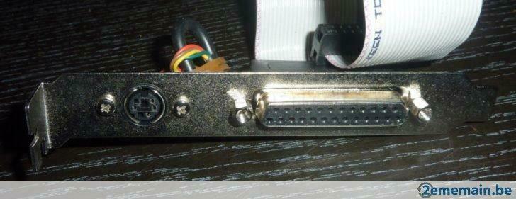 Equerre Port PS2 et Printer LPT, Neuf