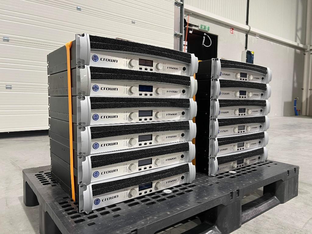 Crown I-Tech 6000 2x3000W/4Ohm (4x), Audio, Tv en Foto, Luidsprekerboxen, Gebruikt, Ophalen of Verzenden