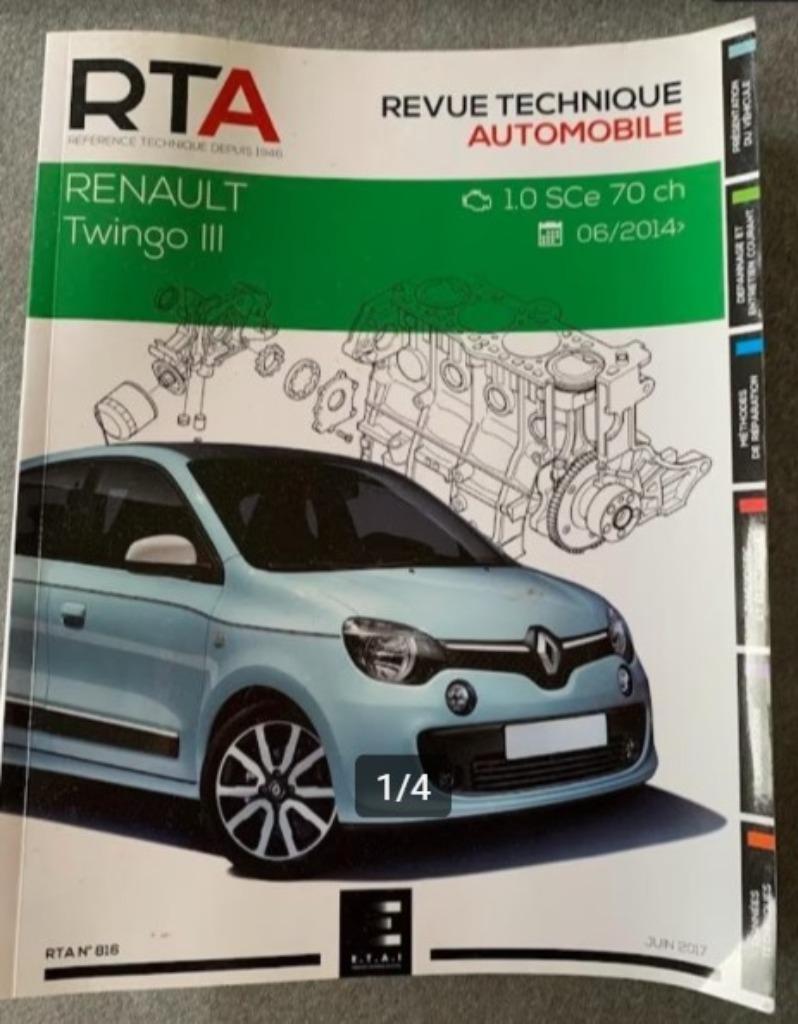 RTA, Livres, Autos | Livres, Enlèvement ou Envoi, Comme neuf, Renault