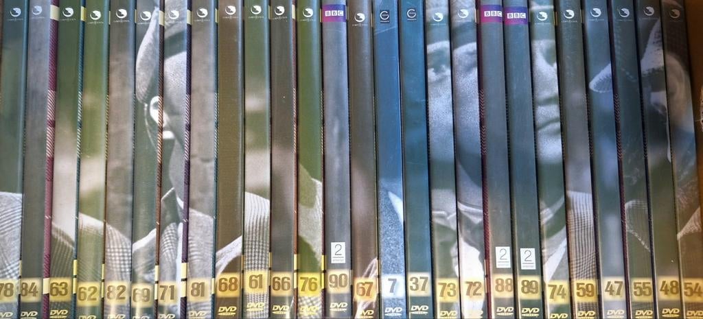 Lot 28 x dvd - Sherlock Holmes, À partir de 9 ans, Enlèvement ou Envoi, Utilisé, Mafia et Policiers