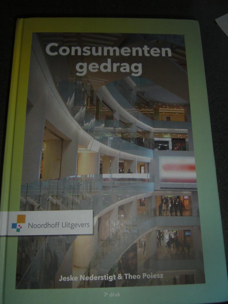 consumentengedrag boek consumentengedrag Noordhoff Uitgevers, Ophalen of Verzenden, Zo goed als nieuw