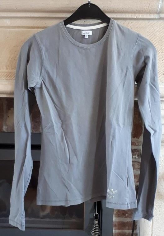 Milla Star/JBC-tshirt lange mouw-grijs-170/176-€ 1.00, Gebruikt, Shirt of Longsleeve, JBC., Verzenden
