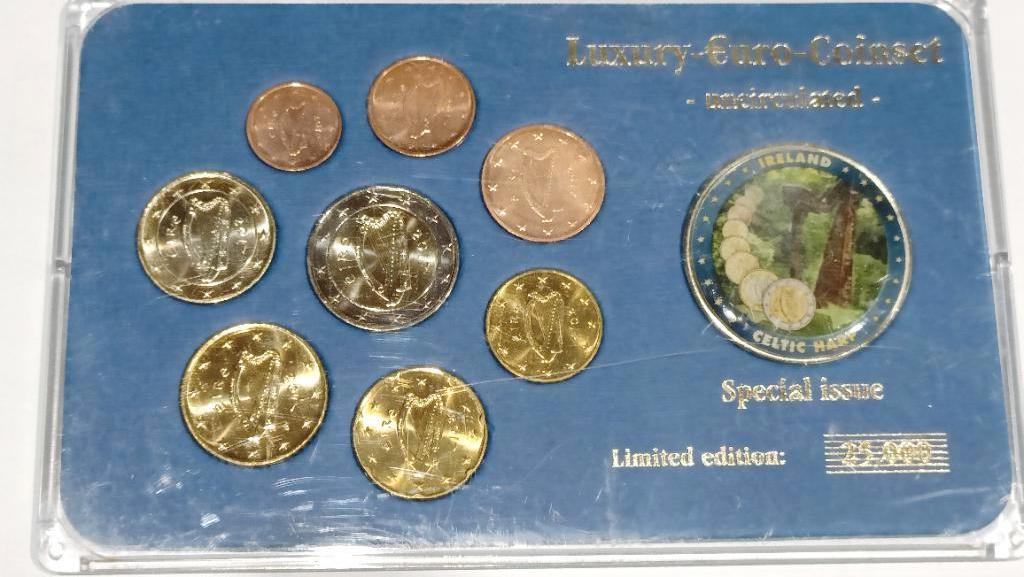 Irlande EURO Luxury-euro-coinset 2017 FDC, Timbres & Monnaies, Monnaies | Europe | Monnaies euro, Enlèvement ou Envoi, Irlande