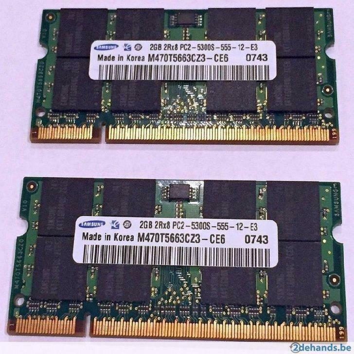 4GB RAM Upgrade Kits - DDR2 en DDR3 voor Laptop en Desktop, Computers en Software, Ophalen of Verzenden, Nieuw, DDR2, Desktop
