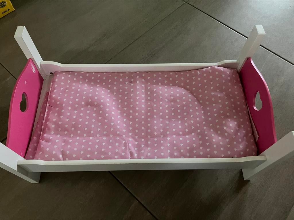 Poppenbed, Ophalen, Gebruikt