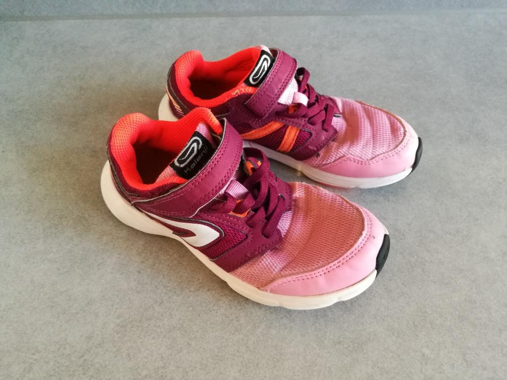 Roze loopschoenen (meisjes, maat 31, Decathlon 'Kalenji'), Gebruikt, Meisje, Sportschoenen, Decathlon