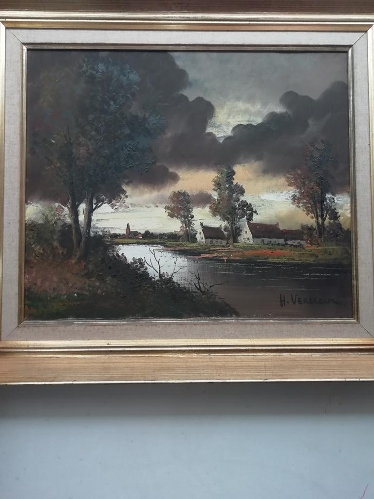 Schilderij., Antiquités & Art, Art | Peinture | Classique, Enlèvement