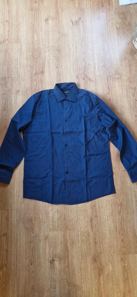 Overhemd blauw, Ophalen of Verzenden, Zo goed als nieuw, Blauw, Casa Moda