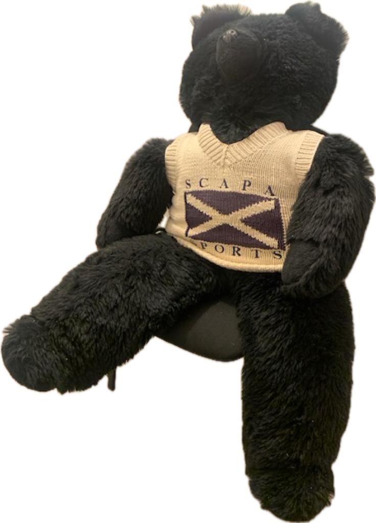 Ours en peluche géant Fluffie H 120 cm Scapa sports, Verzamelen, Ophalen, Gebruikt, Overige typen, Overige merken