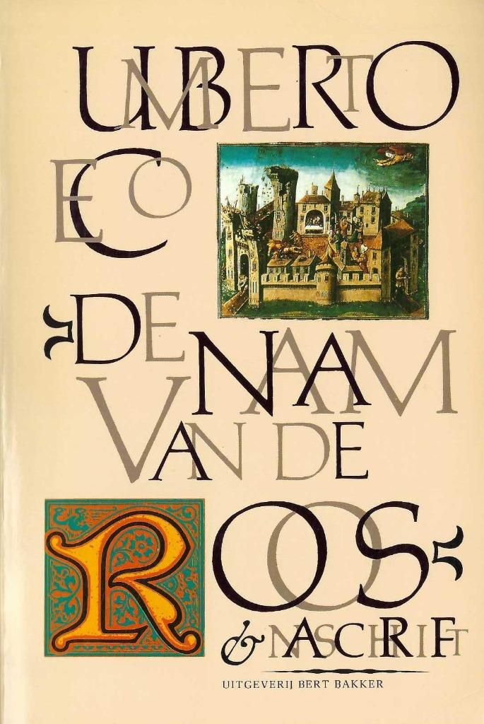 De naam van de Roos, door Umberto Eco, Boeken, Umberto Eco, Nieuw, Ophalen of Verzenden, Nederland