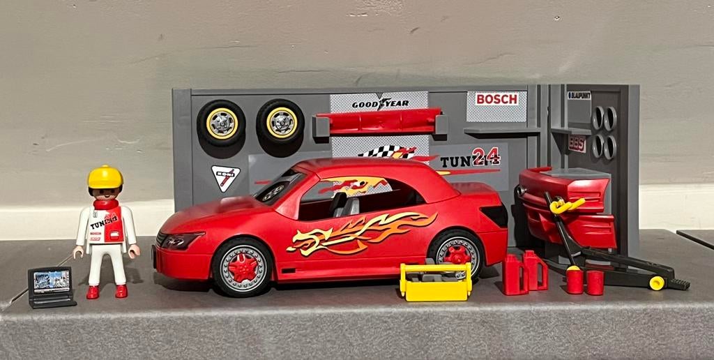 Playmobil - garage, Enlèvement, Comme neuf