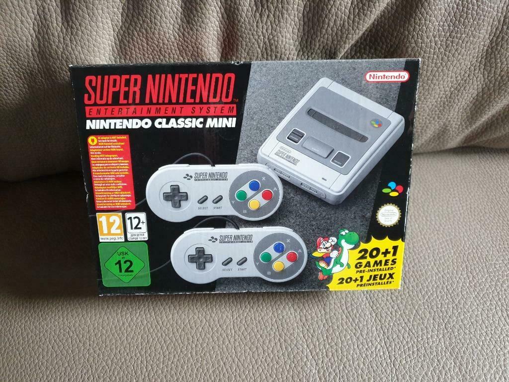 Nintendo Classic Mini: Super Nintendo neuve, Ophalen of Verzenden, Nieuw