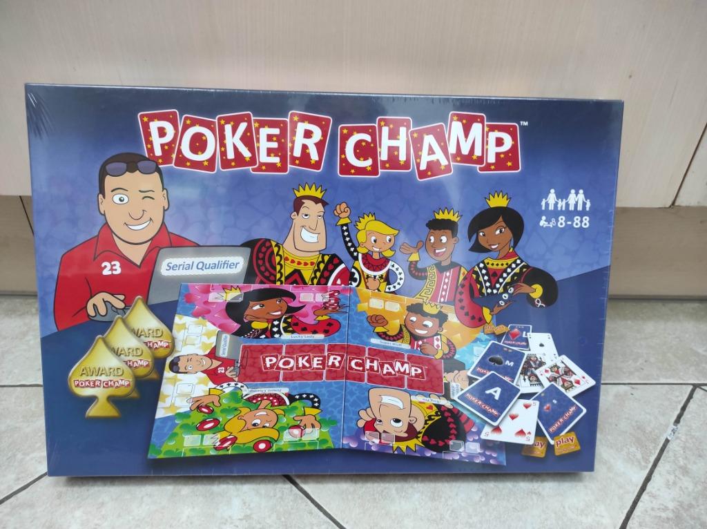 Jeu de société Poker Champ, Hobby & Loisirs créatifs, Trois ou quatre joueurs, Enlèvement ou Envoi