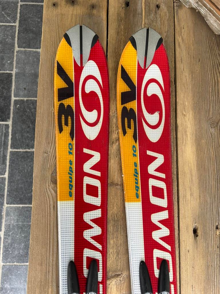 Salomon 160 cm Skiteam 10-3V, Sport en Fitness, Skiën en Langlaufen, Ophalen, Salomon, Zo goed als nieuw, Ski's