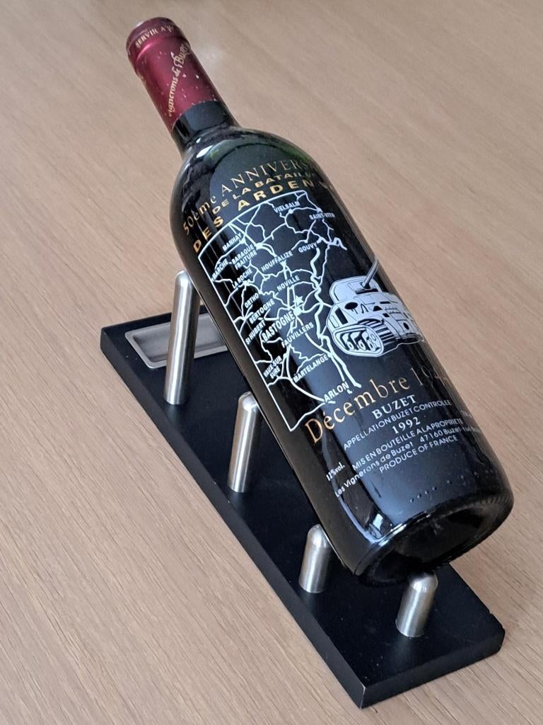 Cuvée Anniversaire de la Bataille des Ardennes uit 1992, Pleine, Comme neuf, Enlèvement, Vin rouge