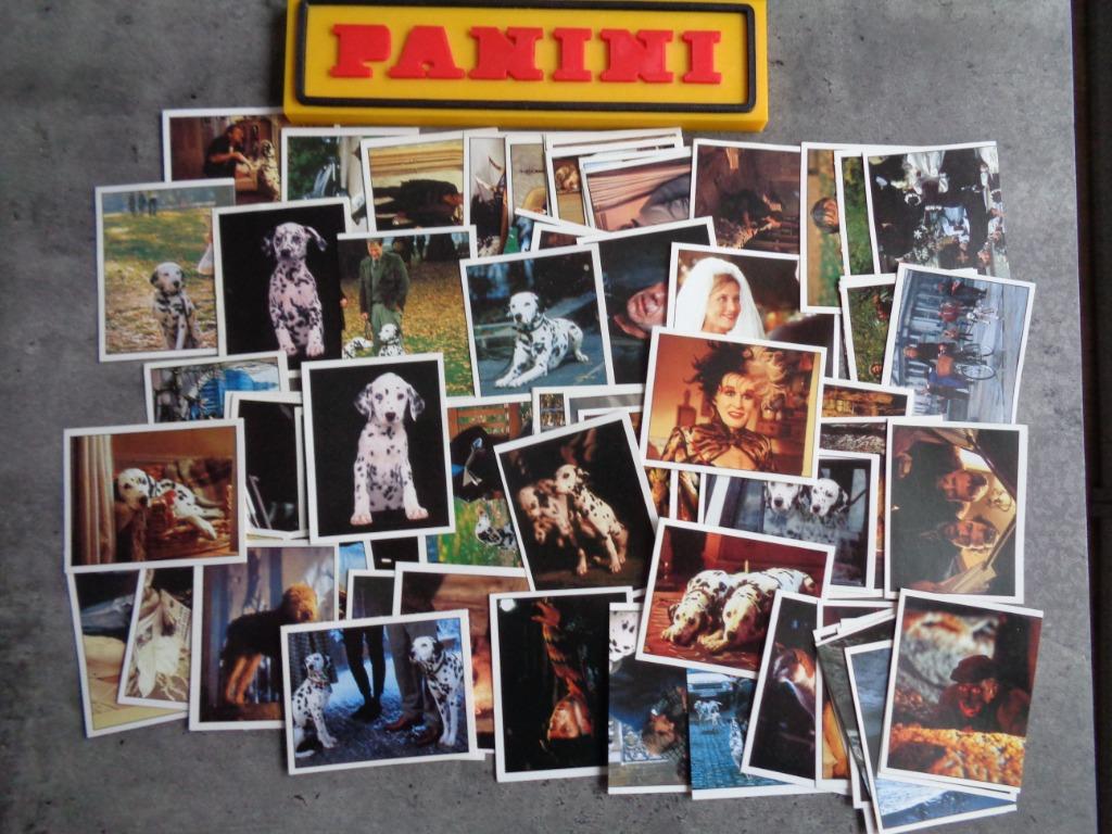 Autocollants Panini 101 dalmatiens anno 1997 71x, Envoi