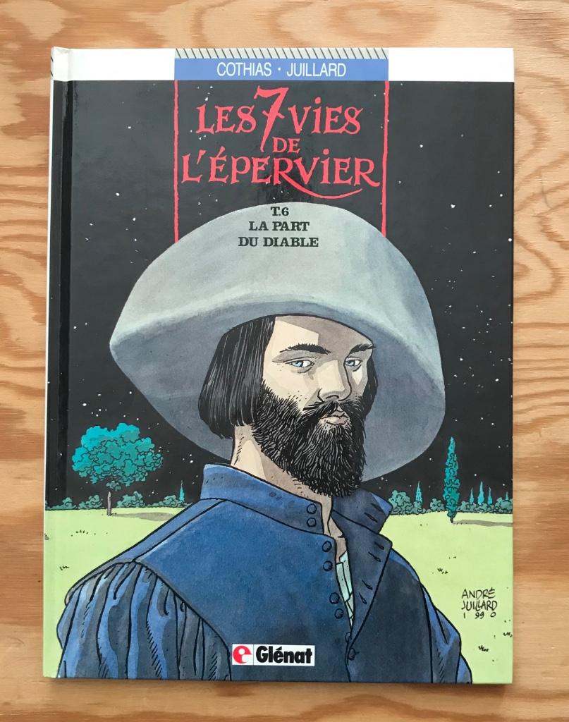 Les 7  VIES DE L'EPERVIER  EO TTBE, Enlèvement ou Envoi
