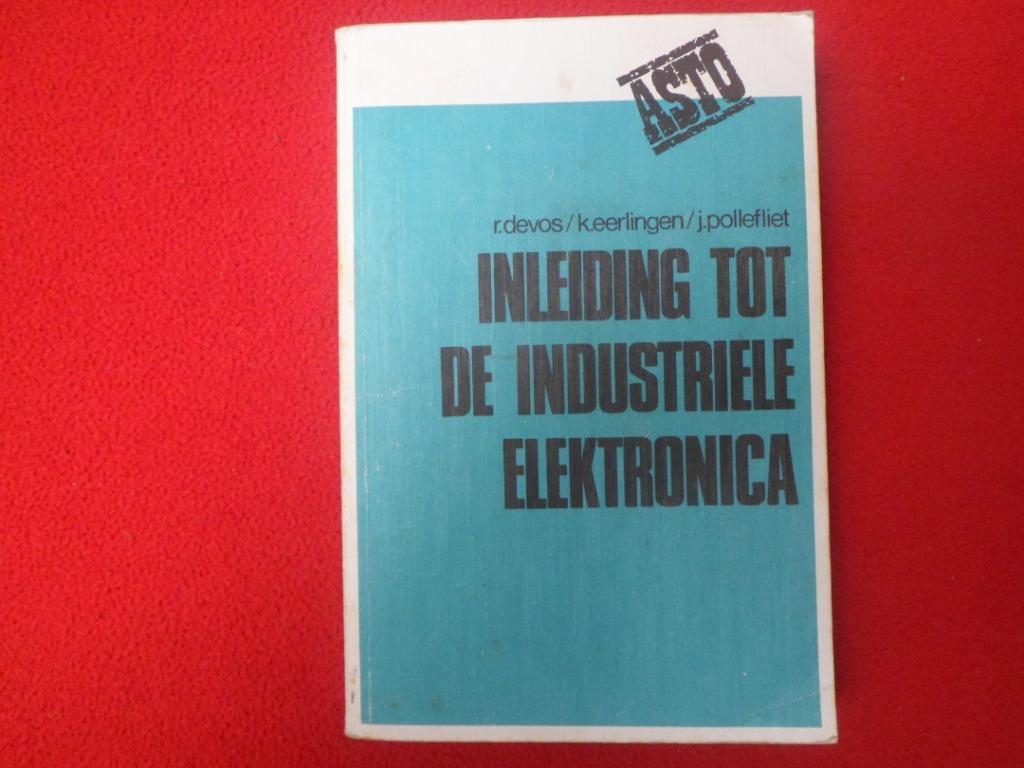 Inleiding tot de industriële elektronica, Enlèvement ou Envoi, Utilisé, Primaire, R. Devos / J. Pollefliet