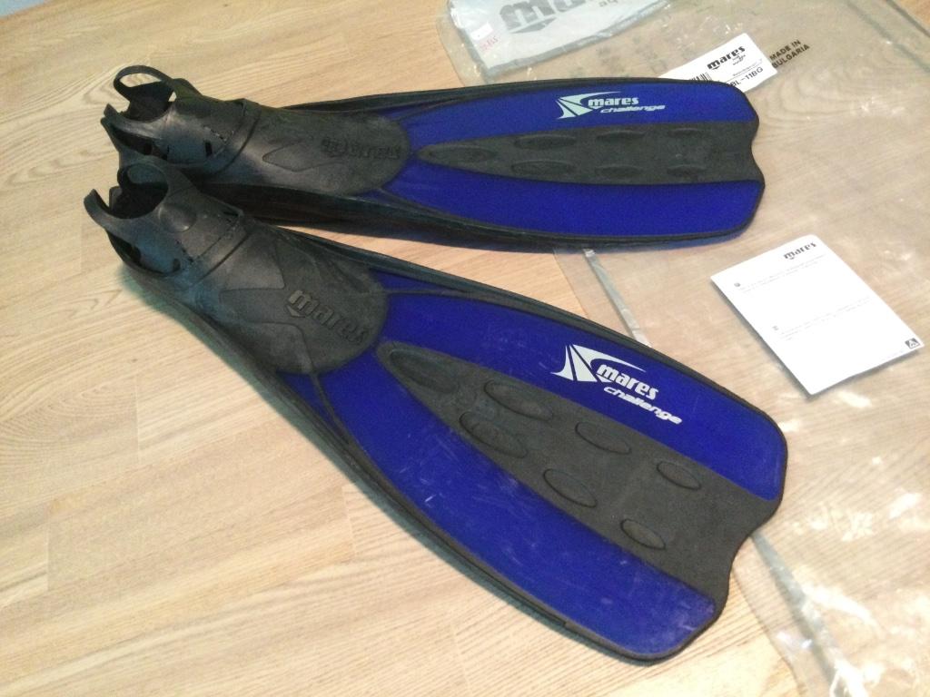 Mares Challenge Fins size 34/35 nieuw aan 25€ - Ecocheques, Ophalen of Verzenden, Nieuw, Zwem- of Duikvliezen