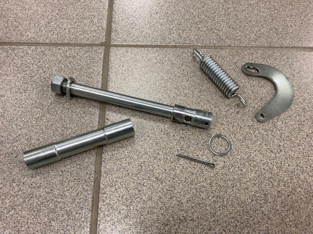 Ensemble axe de béquille centrale d'origine HONDA SS50, CD50, Motos, Pièces | Honda, Neuf, Enlèvement ou Envoi