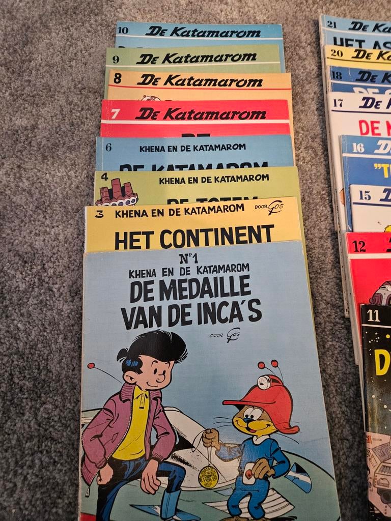 de katamarom, 23 strips, Ophalen of Verzenden