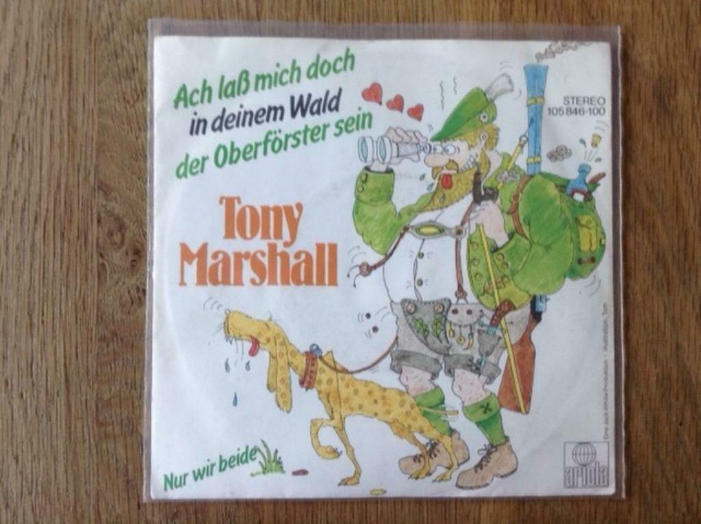 single tony marshall, Ophalen of Verzenden, 7 inch, Pop, Single