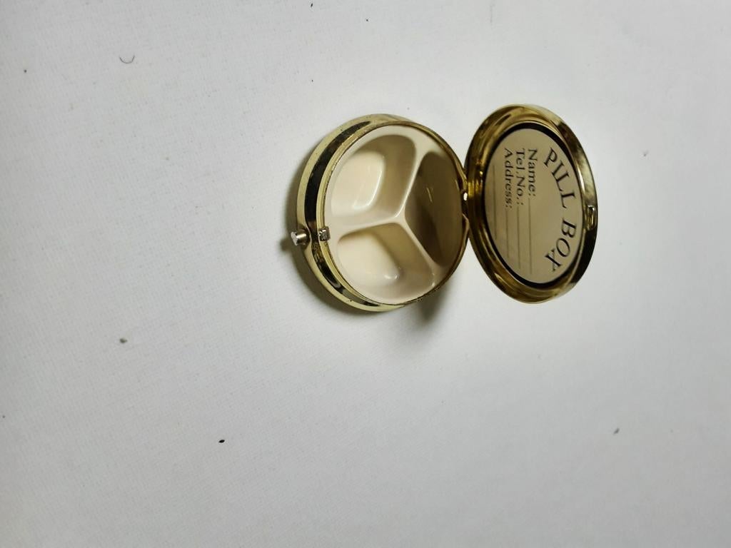Rond pillendoosje met labrador prent, Diversen, Ophalen, Nieuw