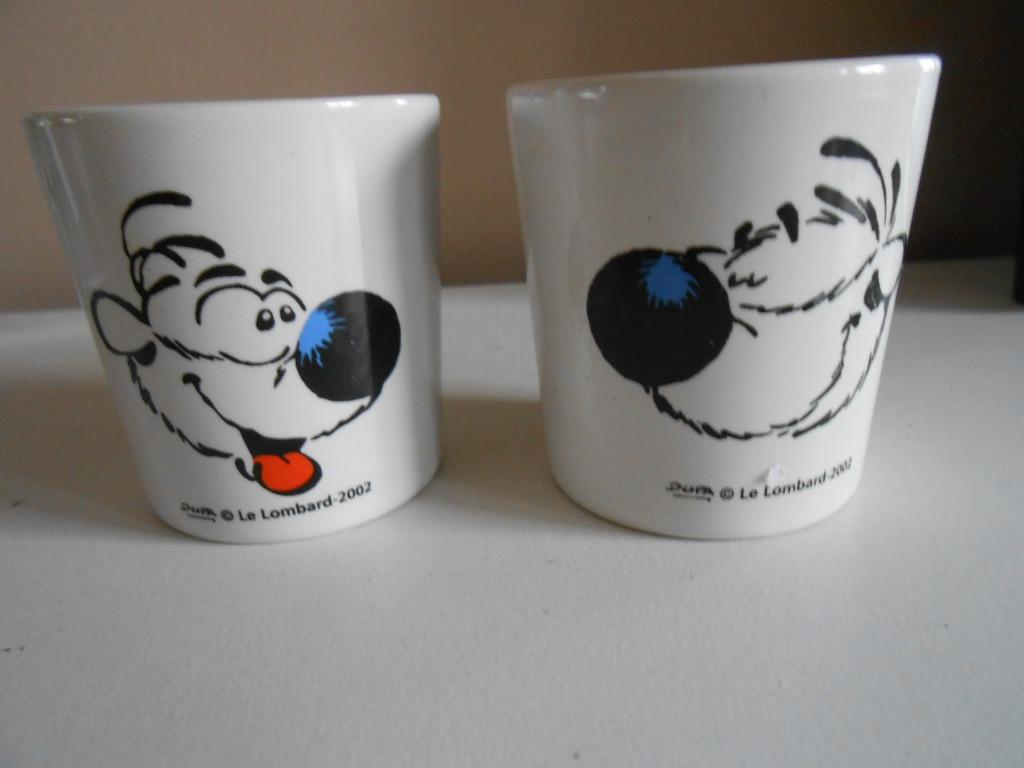 2 petits pots en céramique Dommel/Cubitus. 2002, Collections, Enlèvement ou Envoi