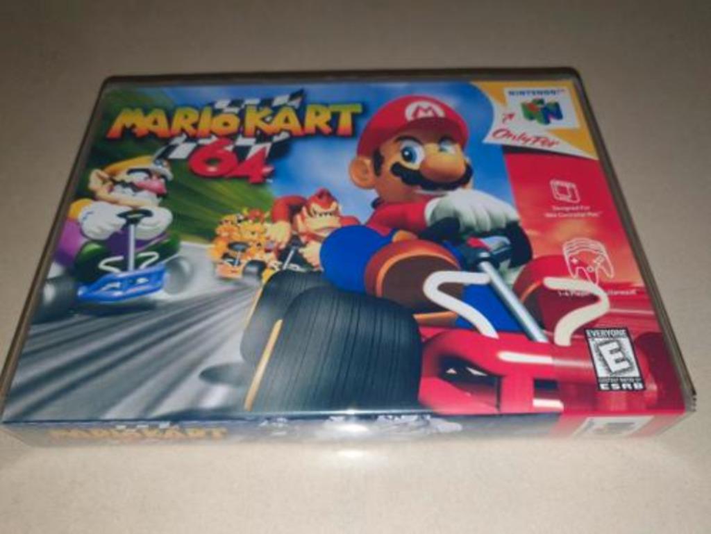 Mario Kart 64 N64 Game Case (3), Consoles de jeu & Jeux vidéo, Jeux | Nintendo 64, Comme neuf, Envoi