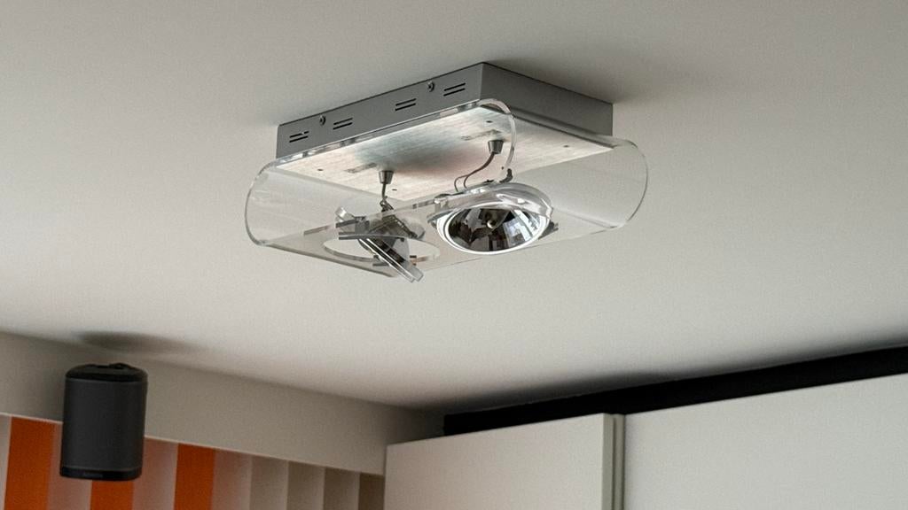 Dubbele spot, Huis en Inrichting, Ophalen of Verzenden, Zo goed als nieuw
