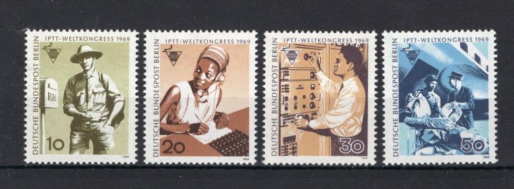 ALLEMAGNE BERLIN N 314/317 MNH 1969, Enlèvement ou Envoi, RFA, Non oblitéré