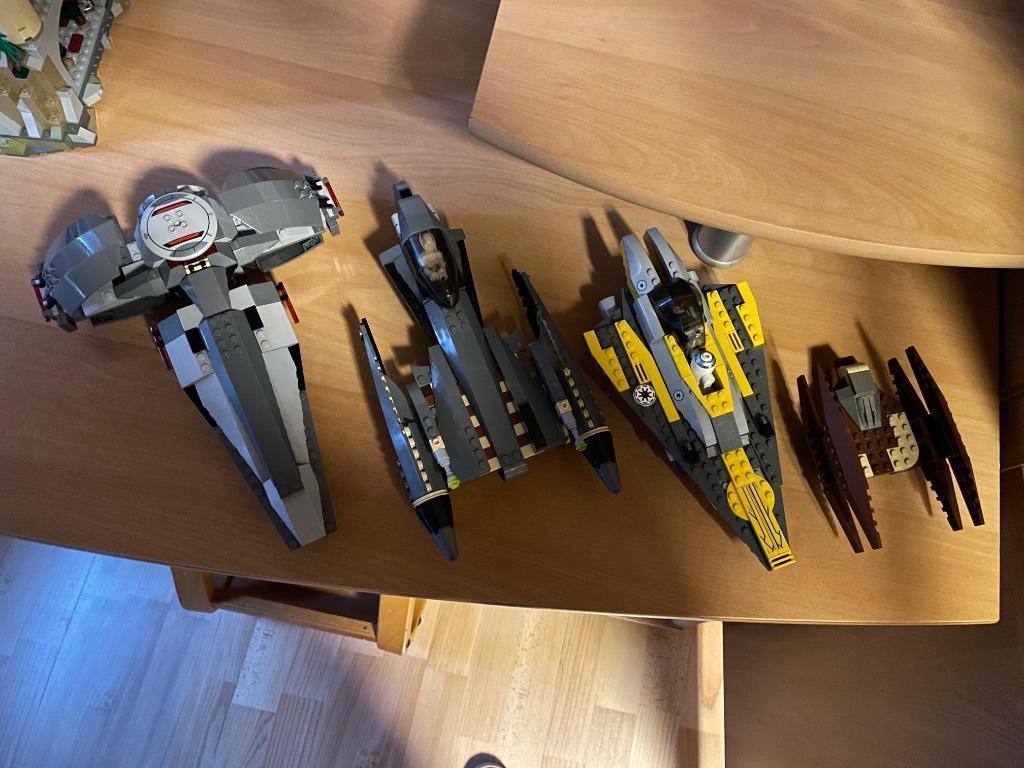 Lot Lego star wars gebouwd, Ophalen of Verzenden, Gebruikt, Complete set, Lego