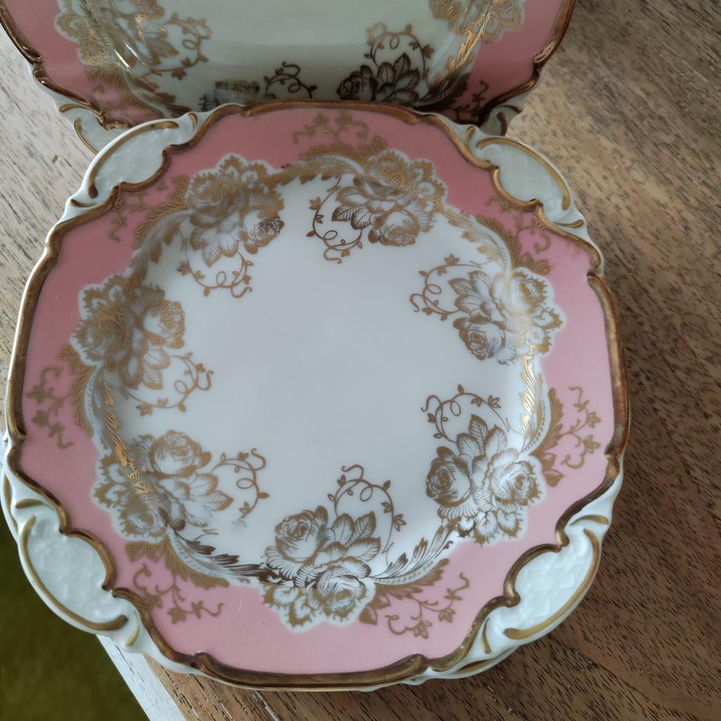 ALKA 6 mooie dessertborden, Antiek en Kunst, Ophalen of Verzenden