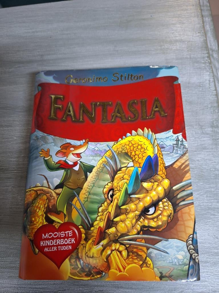 Geronimo Stilton boek Fantasia, Enlèvement ou Envoi, Comme neuf