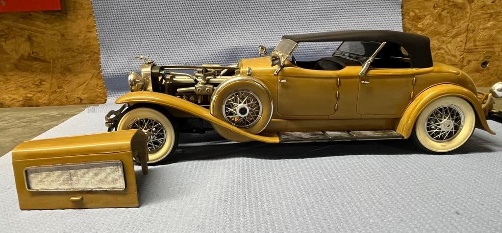 Duesenberg Model SJ 1934 — Franklin Mint — 1:24, Hobby en Vrije tijd, Ophalen, Zo goed als nieuw, Auto, Overige merken