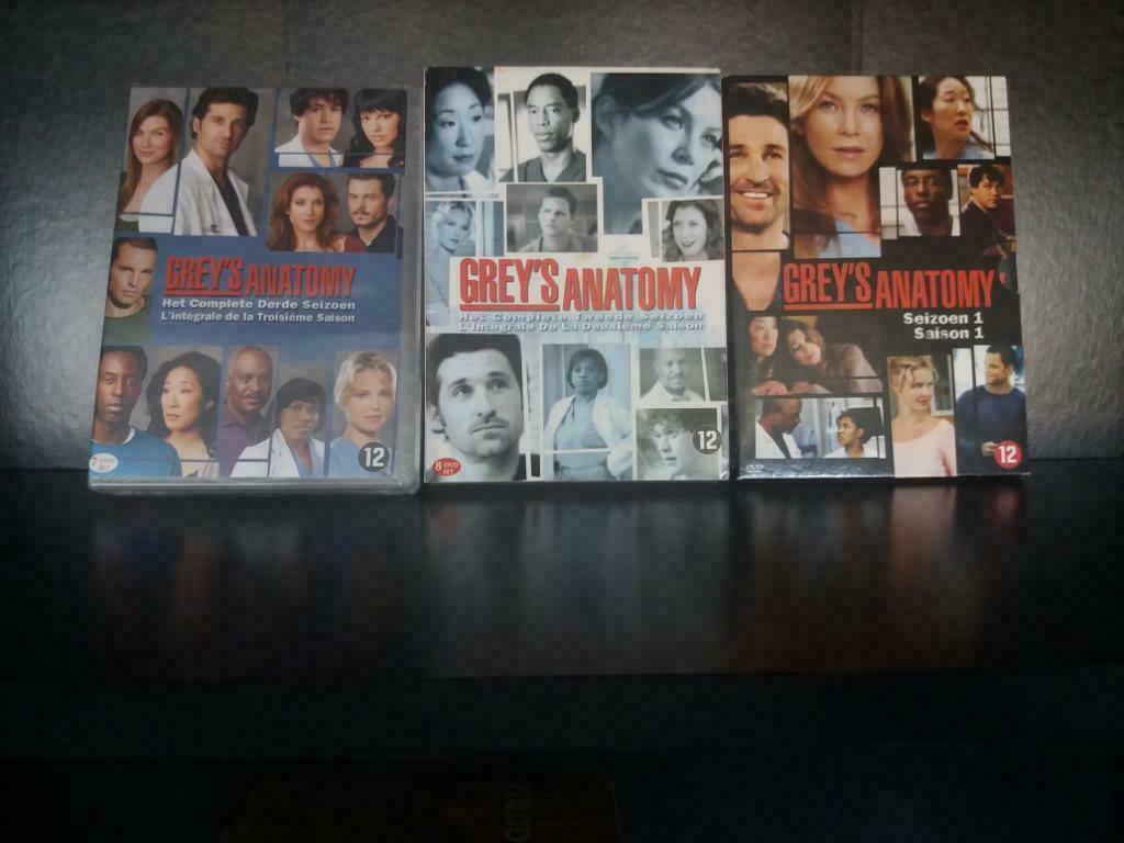 Grey's Anatomy (Seizoenen 1-2-3), Saison 1, Comme neuf, Enlèvement, Anglais
