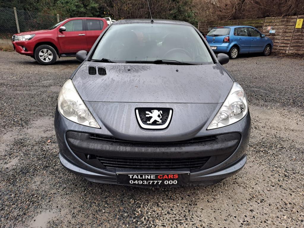 Peugeot 206  (4), Autos, 1124 cm³, Argent ou Gris, Entreprise, Noir