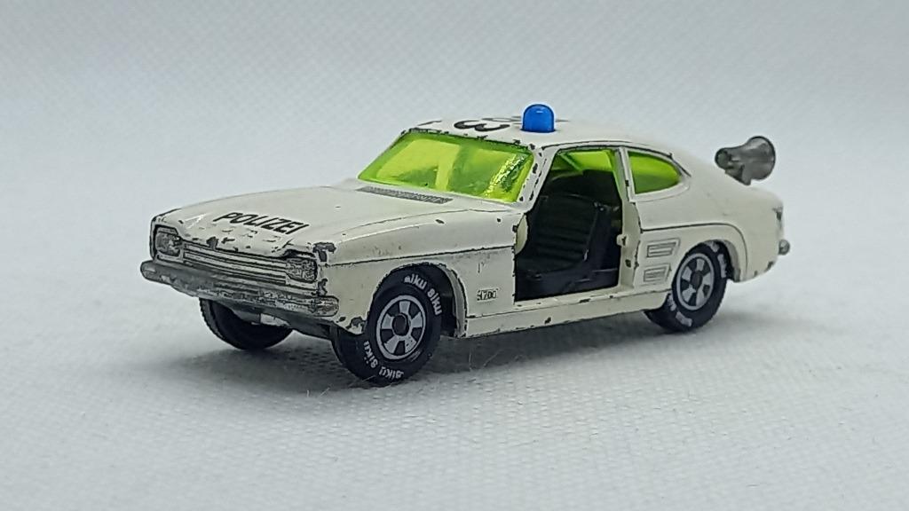 Ford Capri 1700 GT Polizei Siku V310, Hobby en Vrije tijd, Verzenden, Gebruikt, Auto
