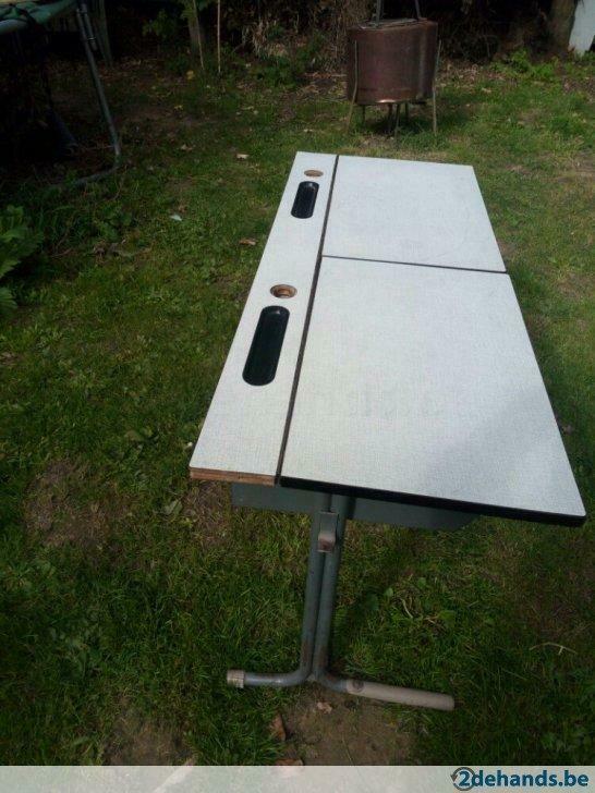 oude schoolbank, Huis en Inrichting, Ophalen, Gebruikt