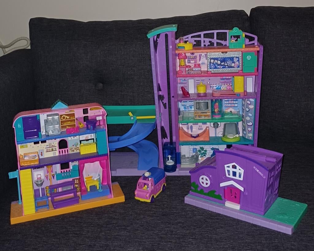 Polly Pocket - Pollyville, Ophalen of Verzenden, Gebruikt, Meisje