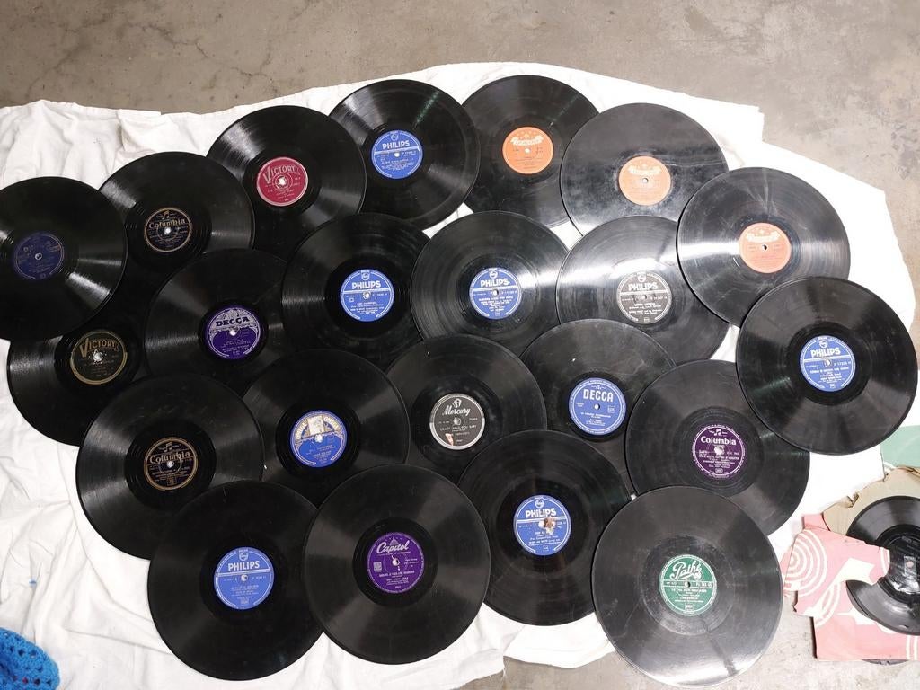 Oude vinyl platen, Cd's en Dvd's, Vinyl | Overige Vinyl, Ophalen, Gebruikt