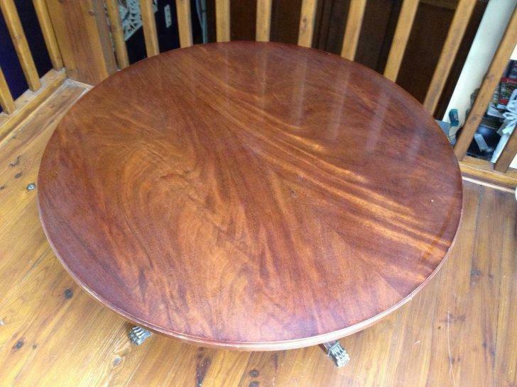 Table de salon style Empire, Maison & Meubles, Utilisé, Autres essences de bois, 100 à 150 cm, 100 à 150 cm